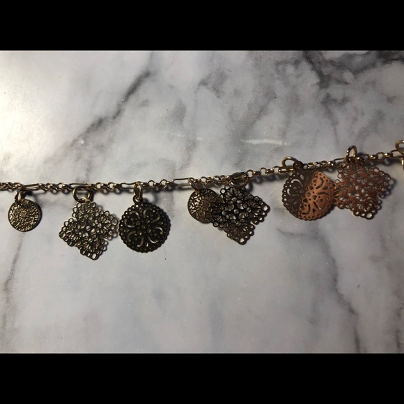 Gold anklet - Picture 3 of 3